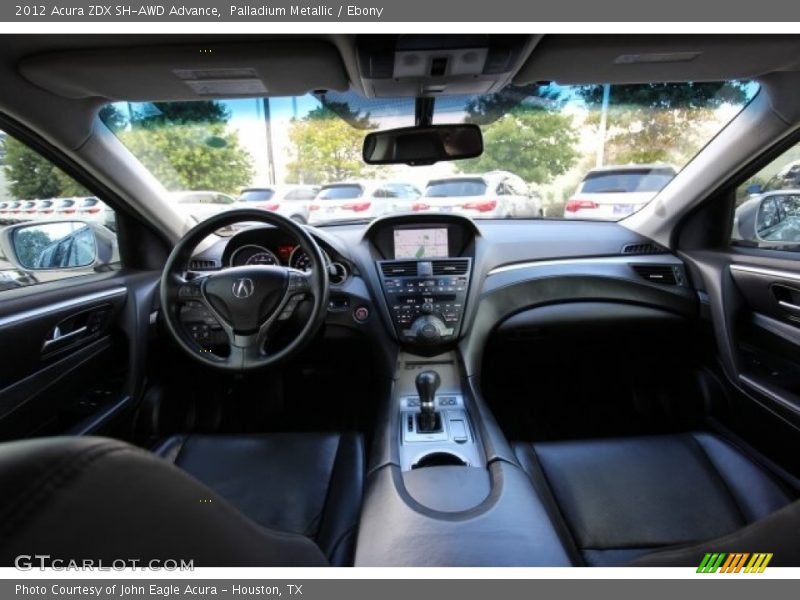  2012 ZDX SH-AWD Advance Ebony Interior