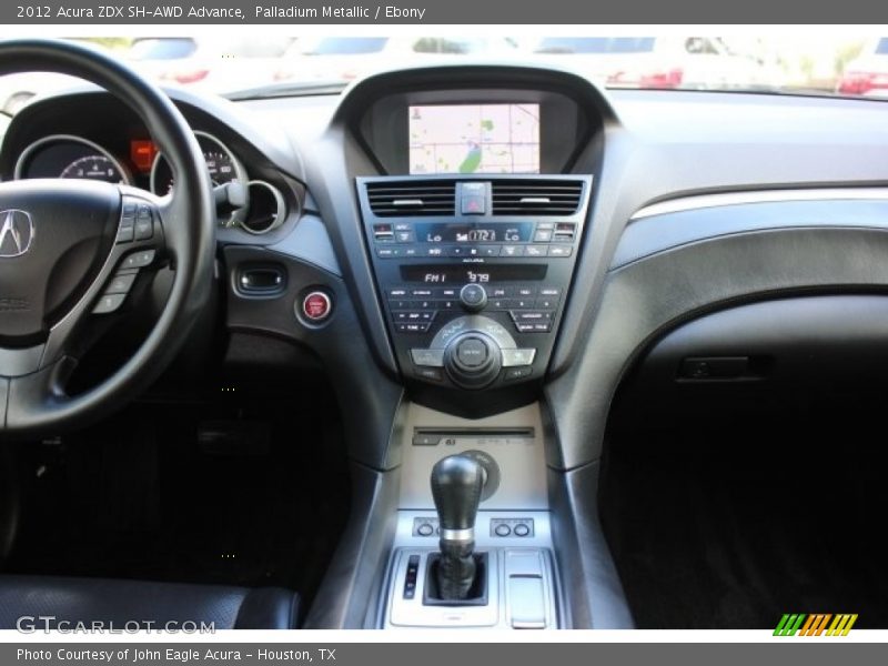 Dashboard of 2012 ZDX SH-AWD Advance