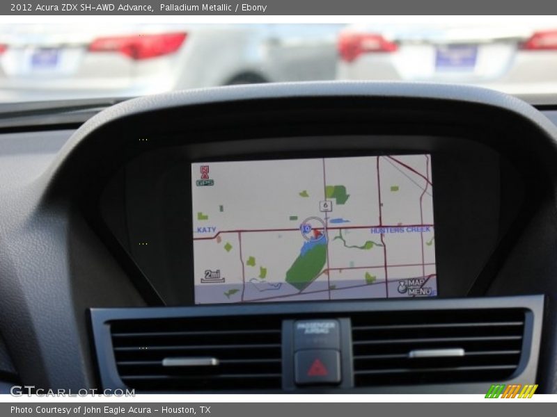 Navigation of 2012 ZDX SH-AWD Advance