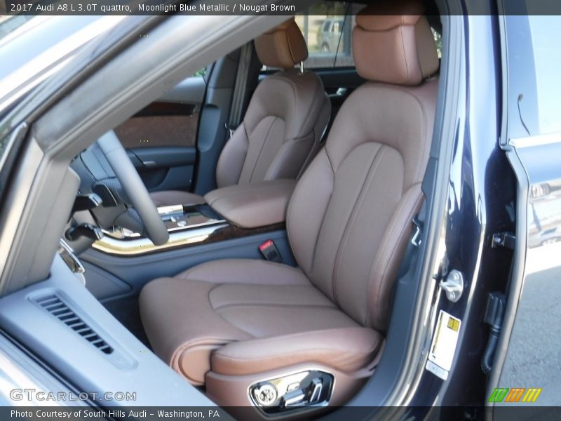 Front Seat of 2017 A8 L 3.0T quattro