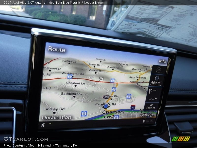 Navigation of 2017 A8 L 3.0T quattro