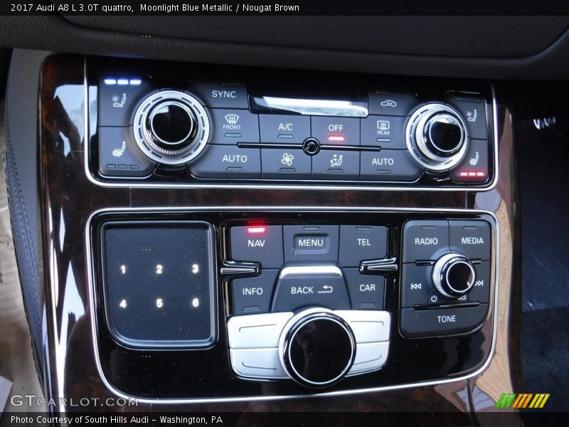 Controls of 2017 A8 L 3.0T quattro