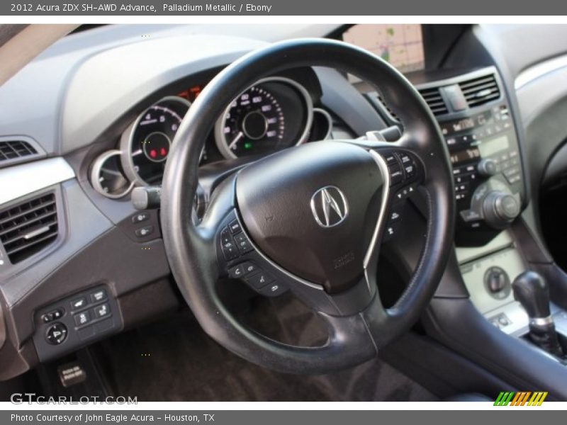  2012 ZDX SH-AWD Advance Steering Wheel