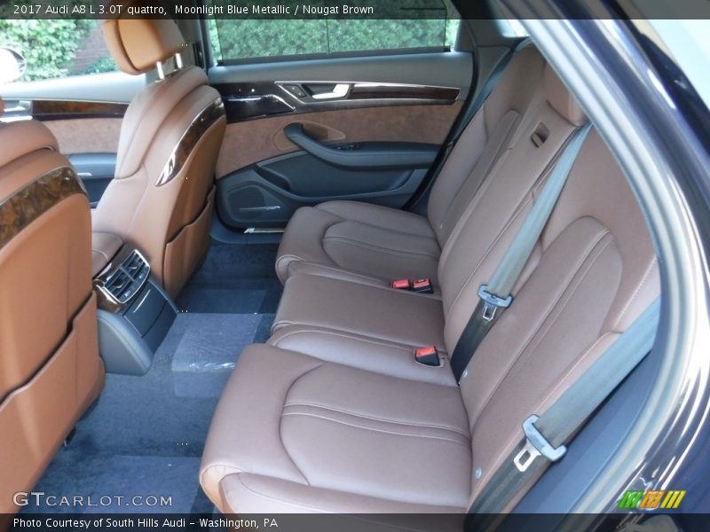 Rear Seat of 2017 A8 L 3.0T quattro