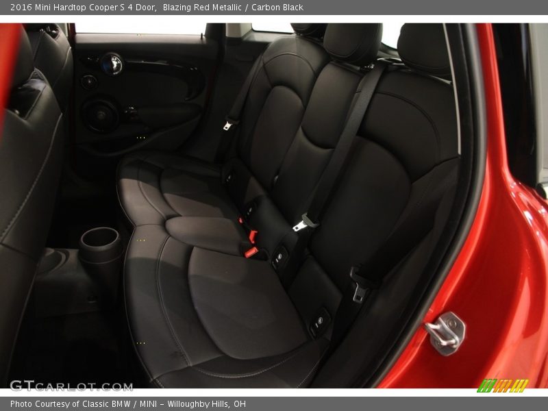 Blazing Red Metallic / Carbon Black 2016 Mini Hardtop Cooper S 4 Door