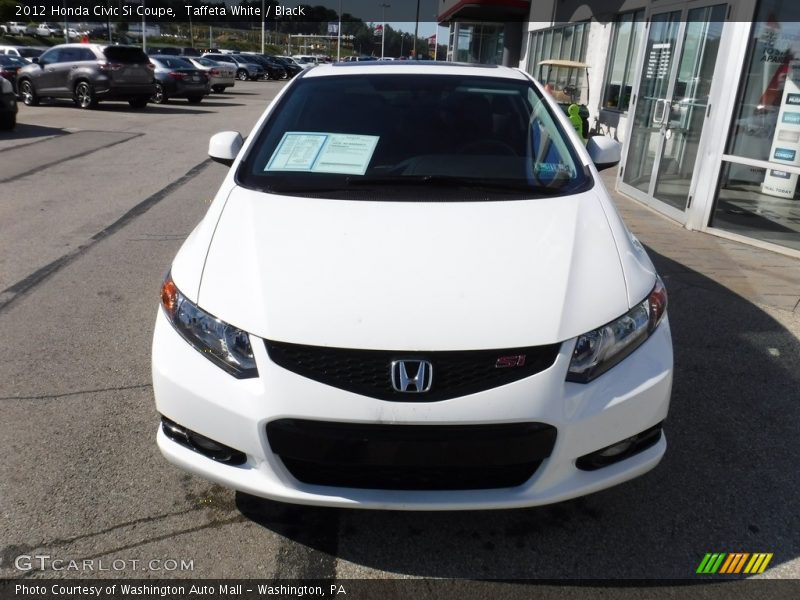 Taffeta White / Black 2012 Honda Civic Si Coupe