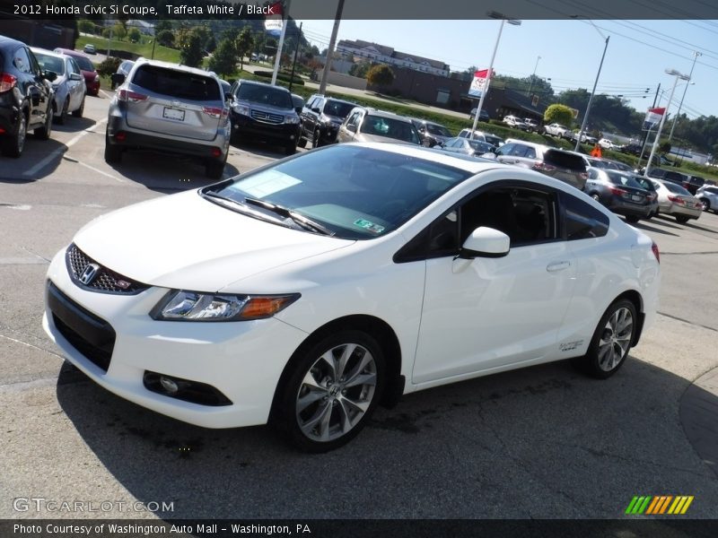Taffeta White / Black 2012 Honda Civic Si Coupe
