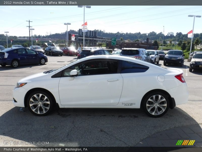 Taffeta White / Black 2012 Honda Civic Si Coupe