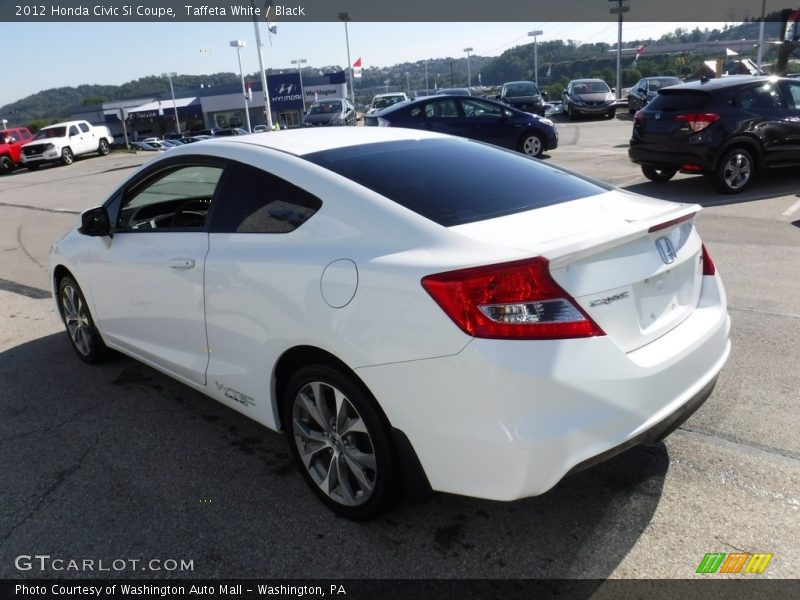 Taffeta White / Black 2012 Honda Civic Si Coupe