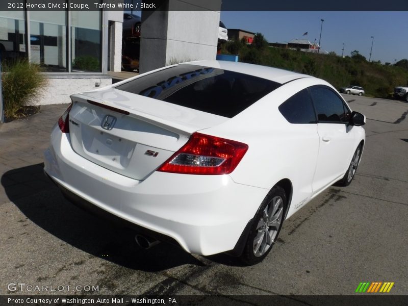 Taffeta White / Black 2012 Honda Civic Si Coupe