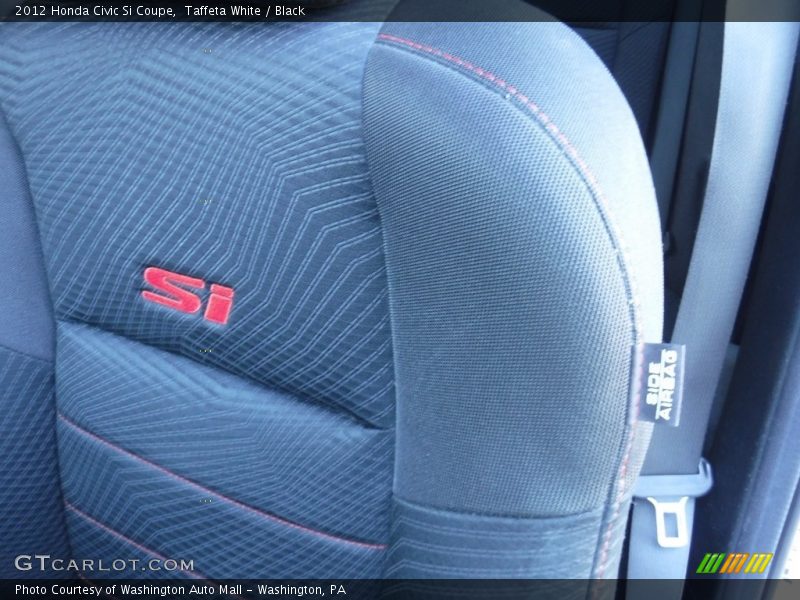 Taffeta White / Black 2012 Honda Civic Si Coupe