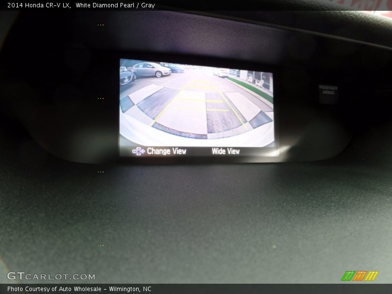 White Diamond Pearl / Gray 2014 Honda CR-V LX