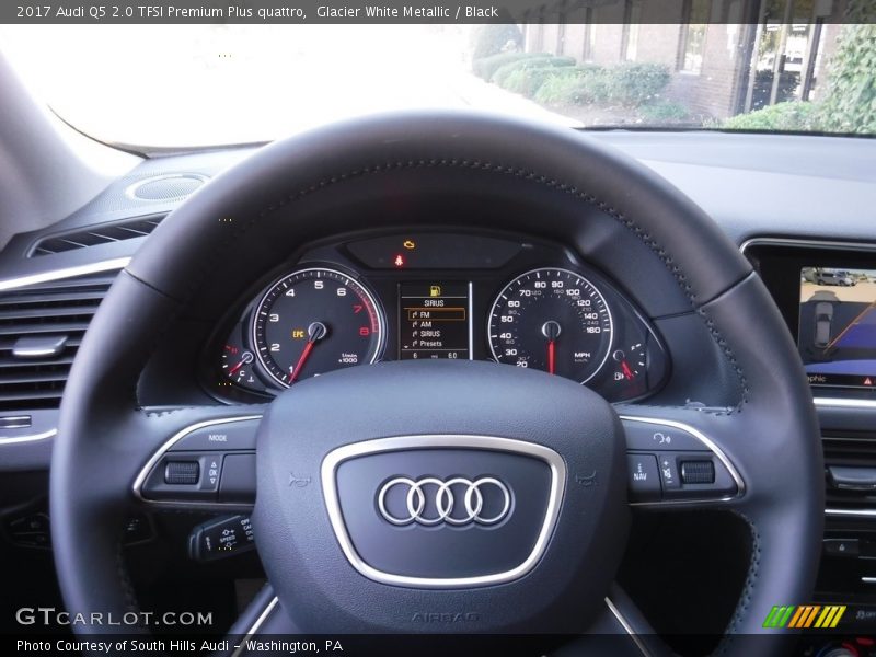 Glacier White Metallic / Black 2017 Audi Q5 2.0 TFSI Premium Plus quattro
