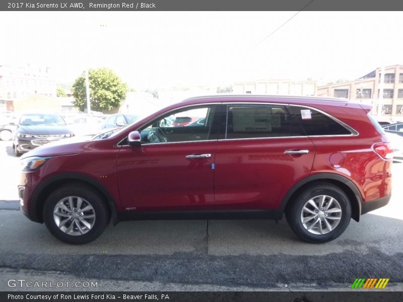 Remington Red / Black 2017 Kia Sorento LX AWD
