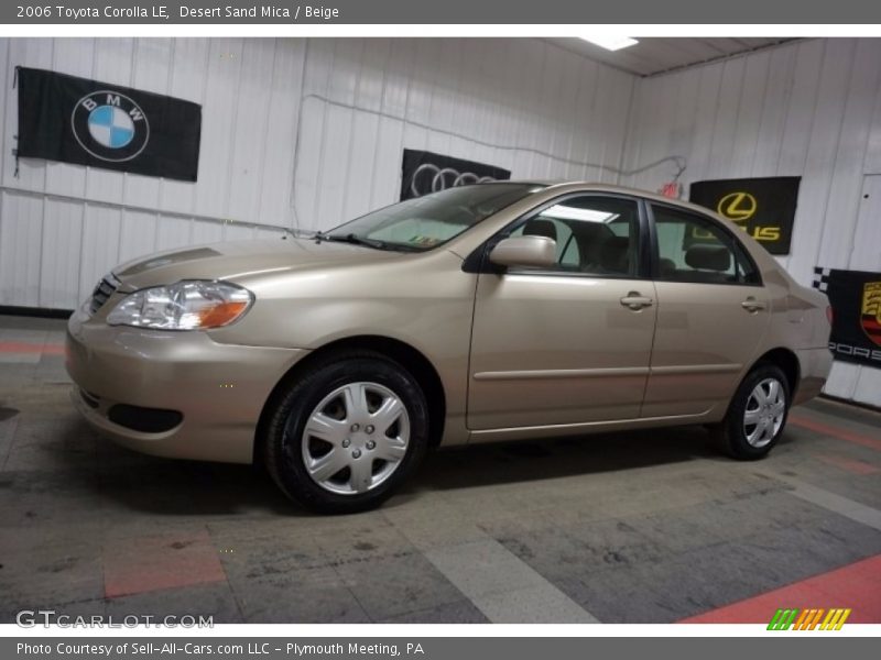 Desert Sand Mica / Beige 2006 Toyota Corolla LE