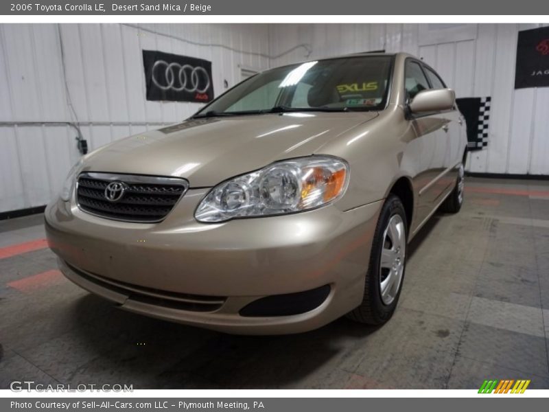 Front 3/4 View of 2006 Corolla LE
