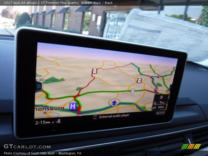 Navigation of 2017 A4 allroad 2.0T Premium Plus quattro