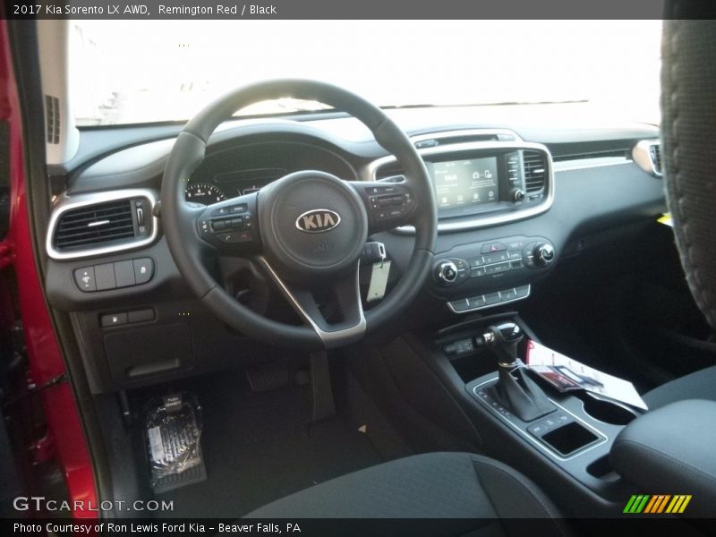 Dashboard of 2017 Sorento LX AWD