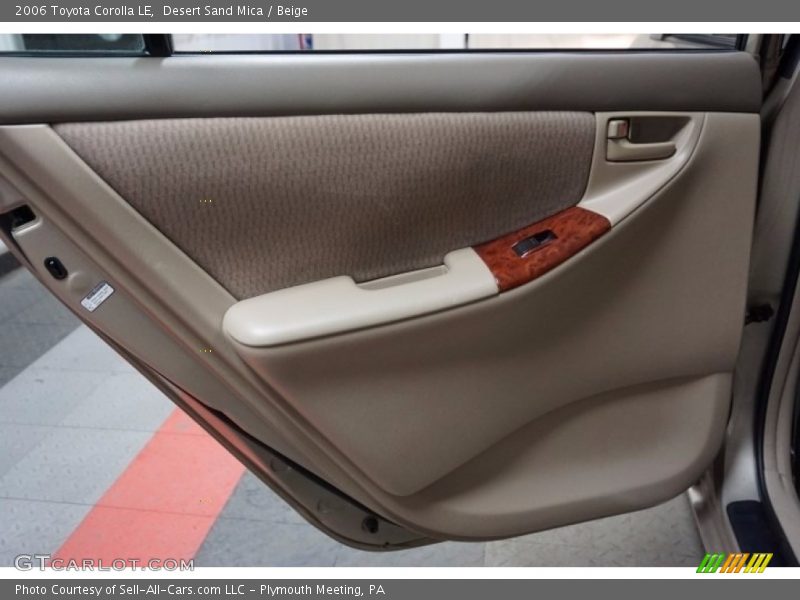 Desert Sand Mica / Beige 2006 Toyota Corolla LE
