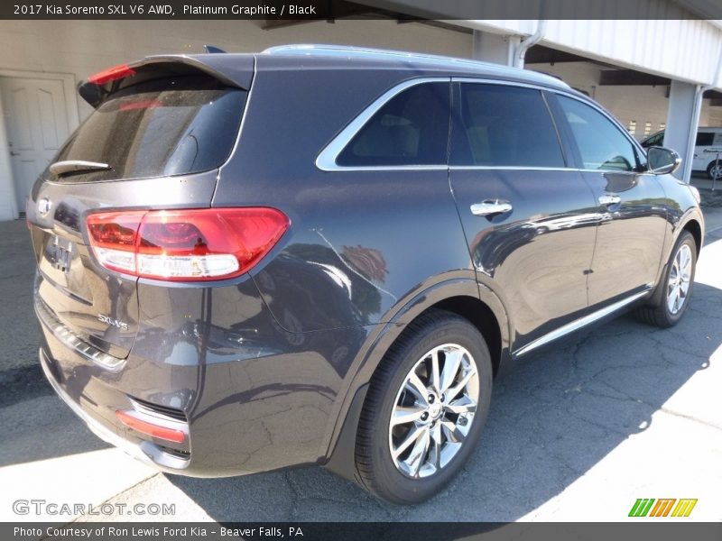 Platinum Graphite / Black 2017 Kia Sorento SXL V6 AWD
