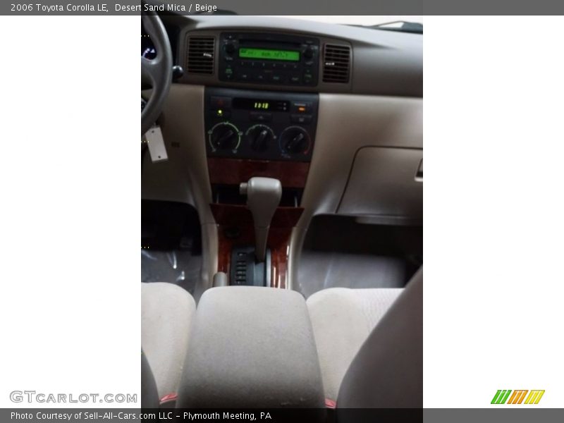 Desert Sand Mica / Beige 2006 Toyota Corolla LE