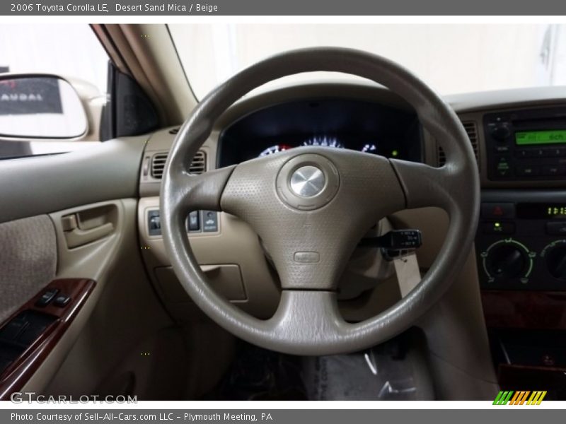 Desert Sand Mica / Beige 2006 Toyota Corolla LE