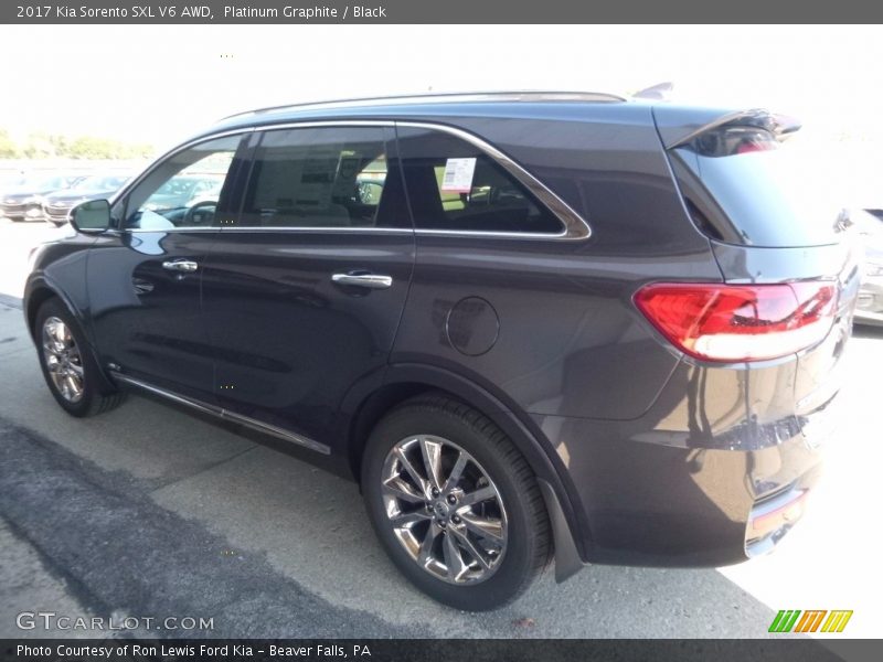 Platinum Graphite / Black 2017 Kia Sorento SXL V6 AWD