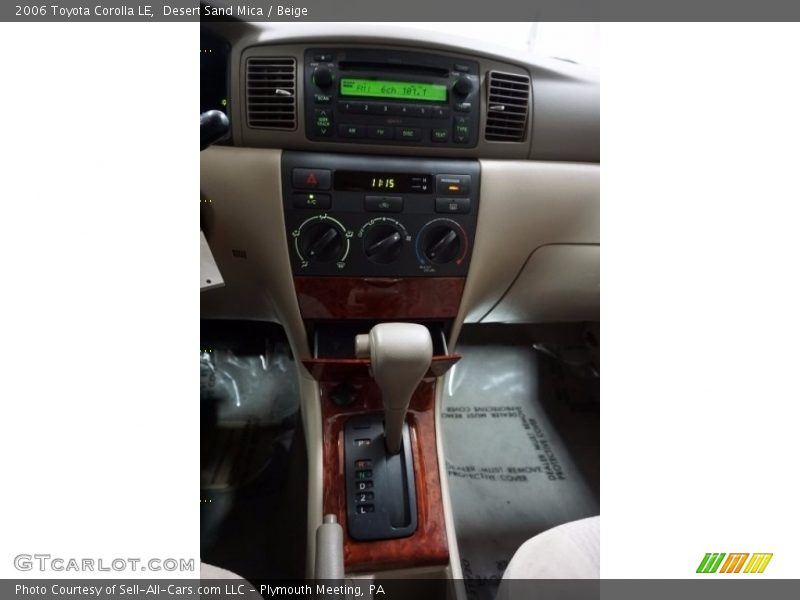 Desert Sand Mica / Beige 2006 Toyota Corolla LE