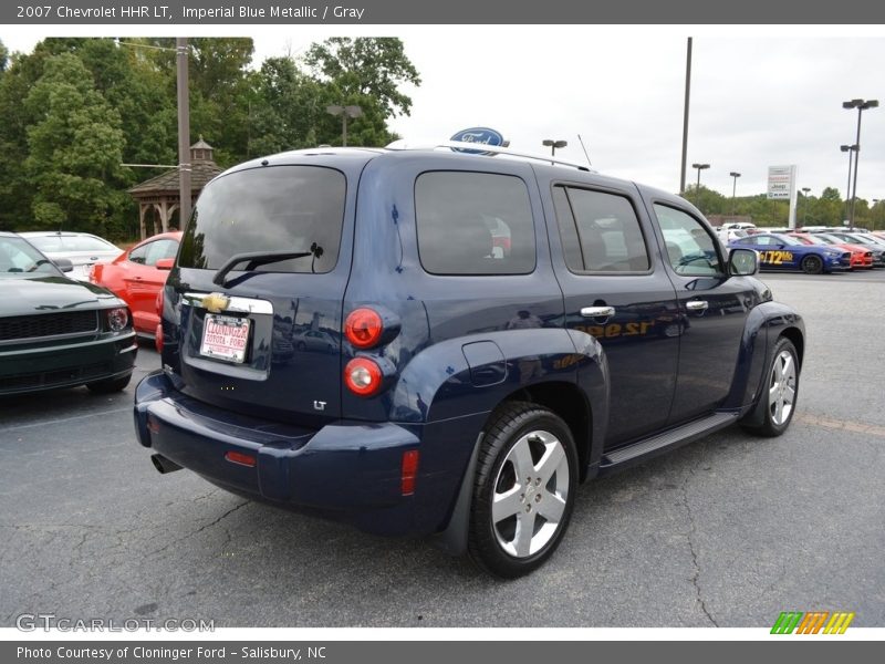 Imperial Blue Metallic / Gray 2007 Chevrolet HHR LT