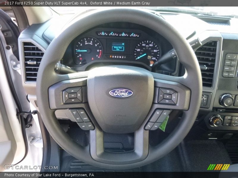  2017 F250 Super Duty XLT SuperCab 4x4 Steering Wheel