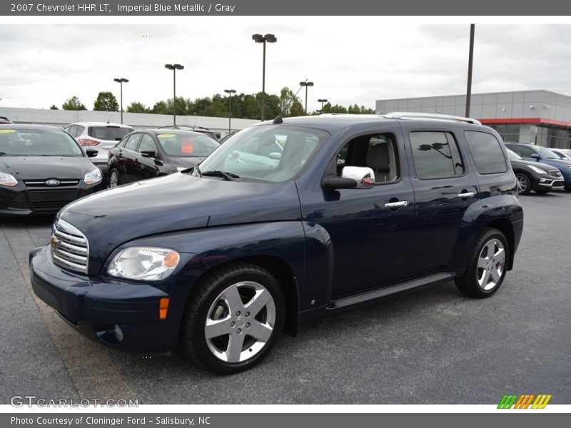 Imperial Blue Metallic / Gray 2007 Chevrolet HHR LT