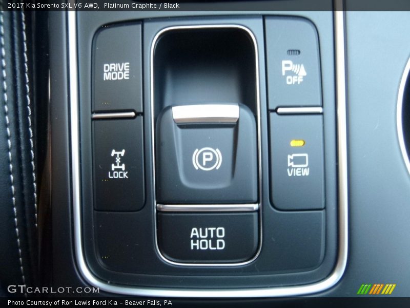 Controls of 2017 Sorento SXL V6 AWD