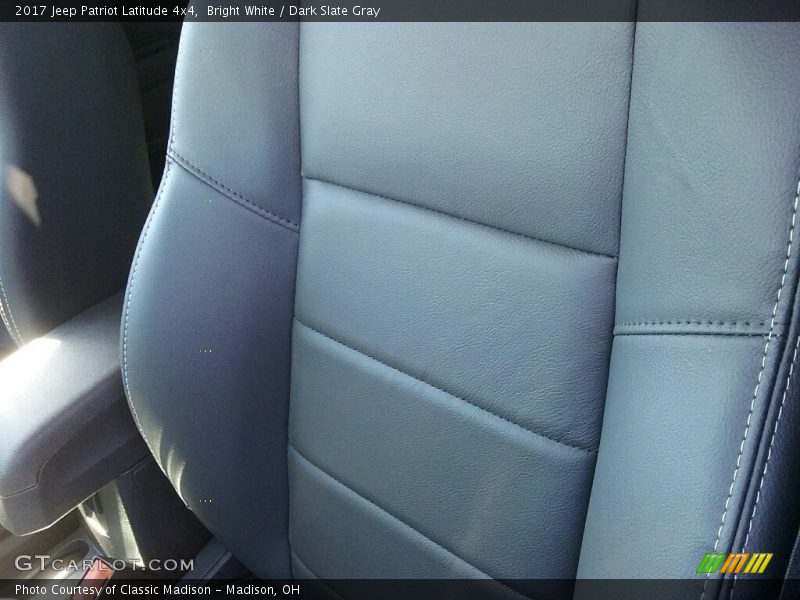 Bright White / Dark Slate Gray 2017 Jeep Patriot Latitude 4x4