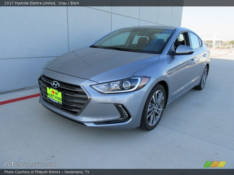 Gray / Black 2017 Hyundai Elantra Limited