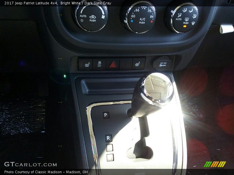 Bright White / Dark Slate Gray 2017 Jeep Patriot Latitude 4x4
