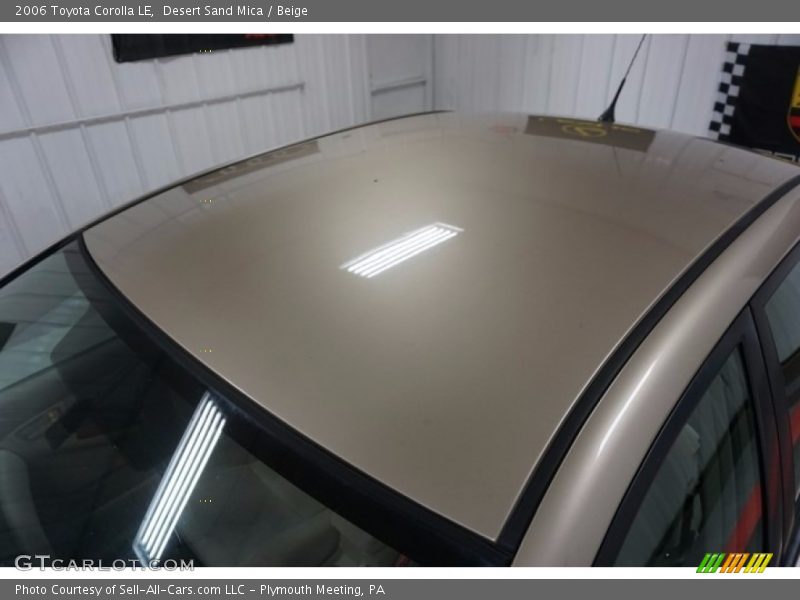 Desert Sand Mica / Beige 2006 Toyota Corolla LE