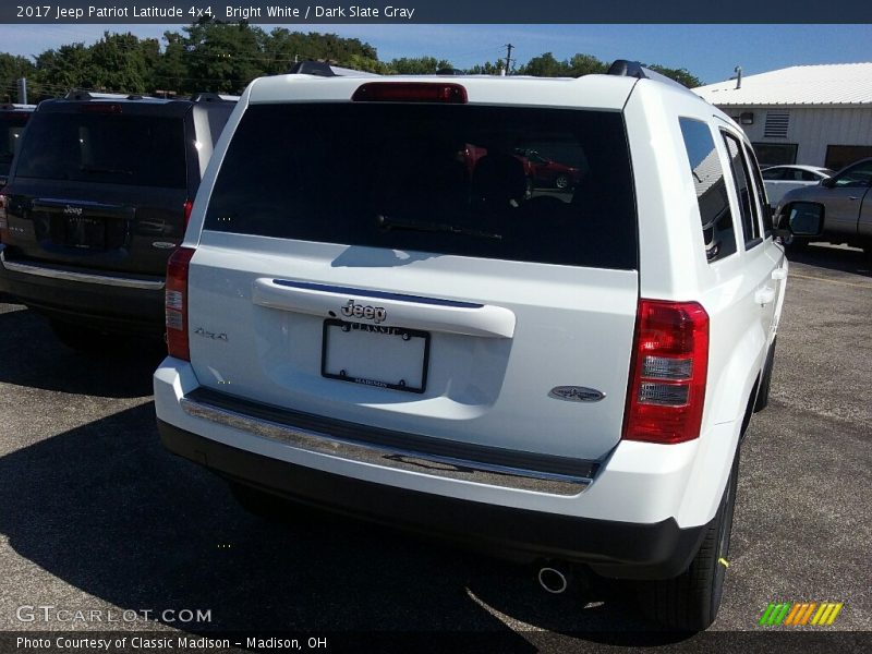 Bright White / Dark Slate Gray 2017 Jeep Patriot Latitude 4x4