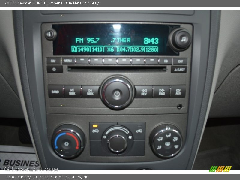 Imperial Blue Metallic / Gray 2007 Chevrolet HHR LT