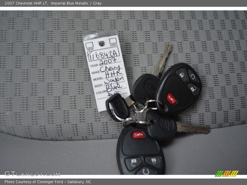 Imperial Blue Metallic / Gray 2007 Chevrolet HHR LT