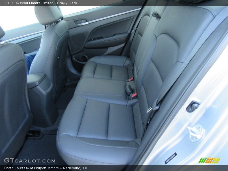 Gray / Black 2017 Hyundai Elantra Limited