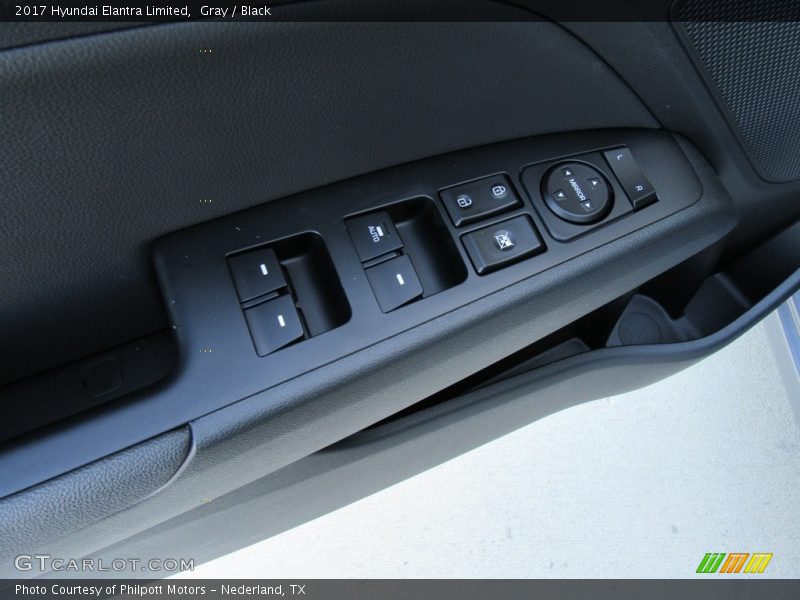Gray / Black 2017 Hyundai Elantra Limited