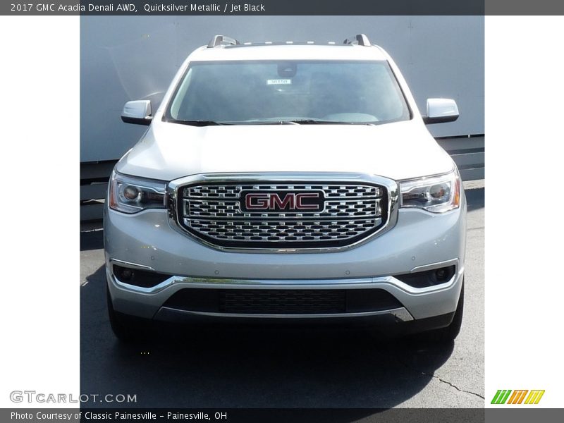 Quicksilver Metallic / Jet Black 2017 GMC Acadia Denali AWD