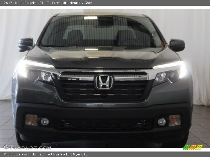 Forest Mist Metallic / Gray 2017 Honda Ridgeline RTL-T