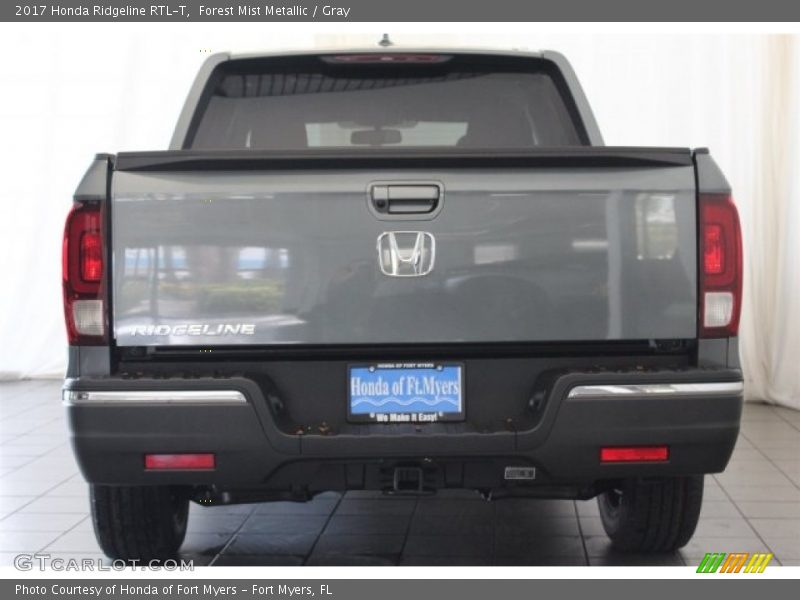 Forest Mist Metallic / Gray 2017 Honda Ridgeline RTL-T