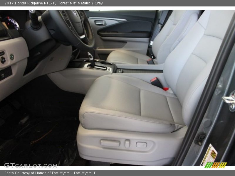 Forest Mist Metallic / Gray 2017 Honda Ridgeline RTL-T