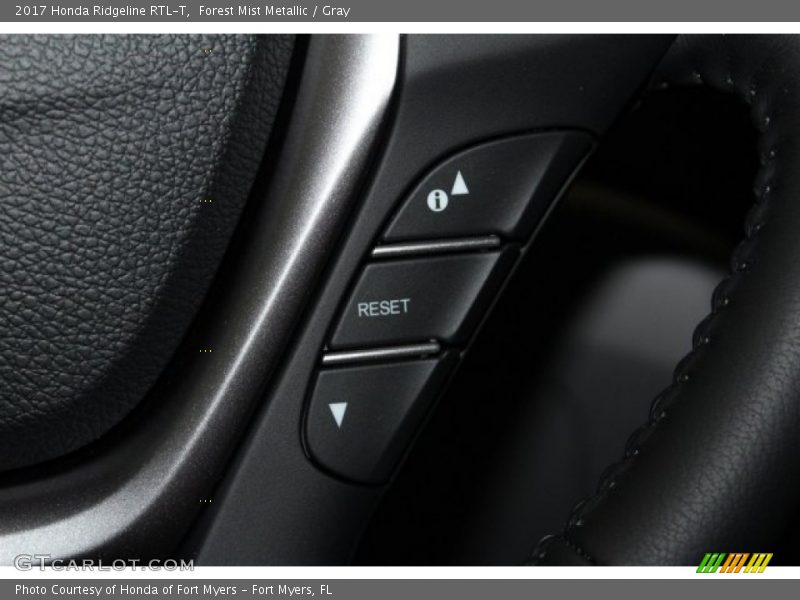 Forest Mist Metallic / Gray 2017 Honda Ridgeline RTL-T