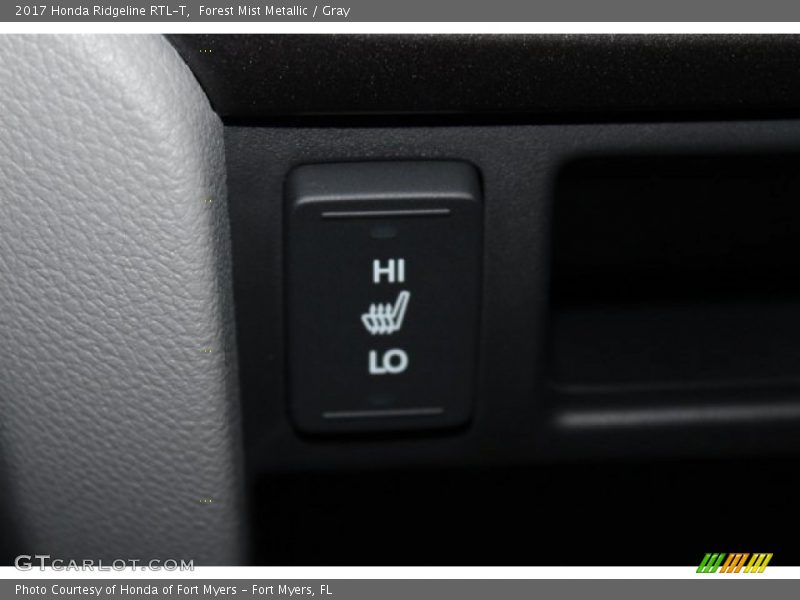 Forest Mist Metallic / Gray 2017 Honda Ridgeline RTL-T