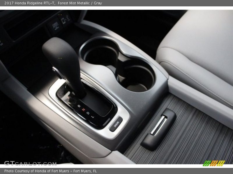 Forest Mist Metallic / Gray 2017 Honda Ridgeline RTL-T