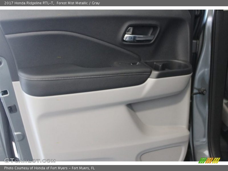 Forest Mist Metallic / Gray 2017 Honda Ridgeline RTL-T