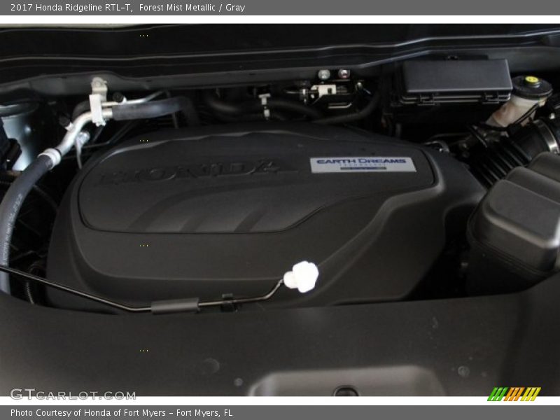 Forest Mist Metallic / Gray 2017 Honda Ridgeline RTL-T